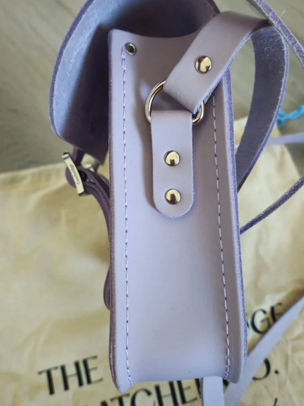 The Cambridge Satchel Company 11 Inch Chelsea‎ Collection Leather Bag Lavender